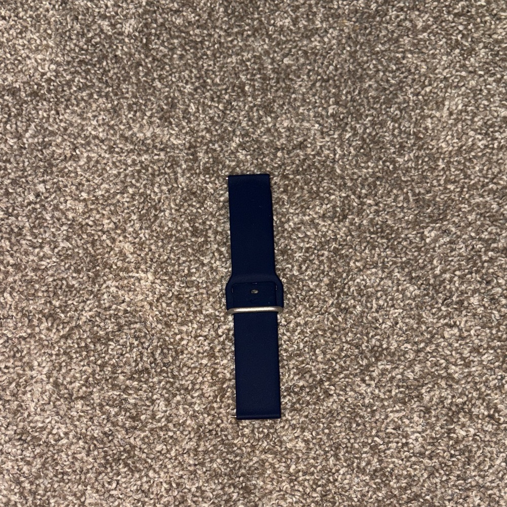 Navy Silicone Wristband Replacement Strap for Smart Watches